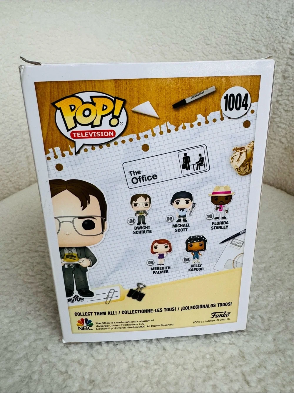 Funko Television Dwight Schrute Vinyl Figure - Brown/Gray